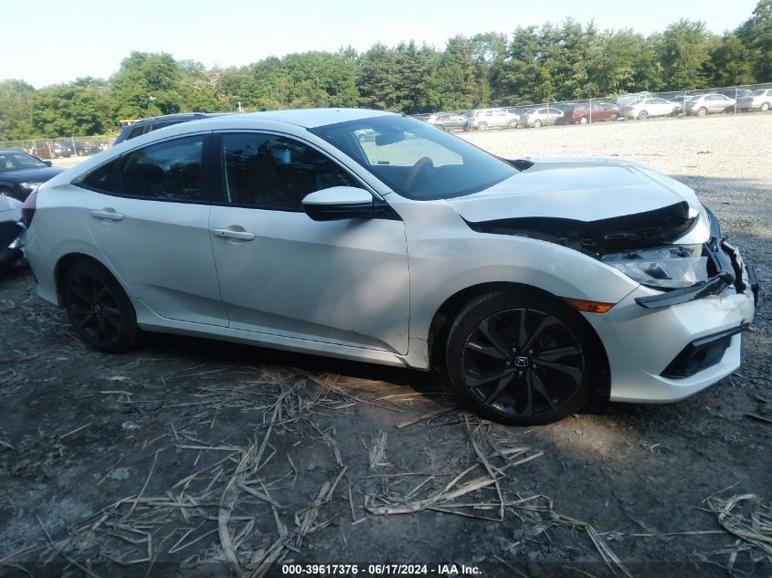 2019 Honda Civic Sport VIN: 2HGFC2F81KH602089 Lot: 39617376