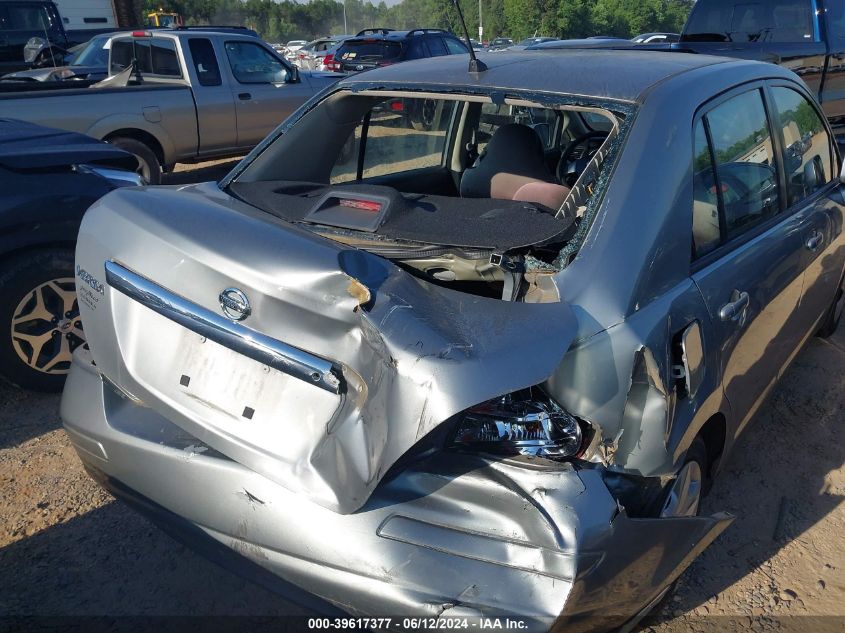 2011 Nissan Versa 1.8S VIN: 3N1BC1AP2BL452249 Lot: 39617377