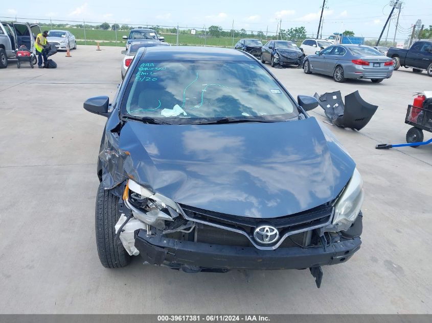 2016 TOYOTA COROLLA LE - 5YFBURHEXGP542207