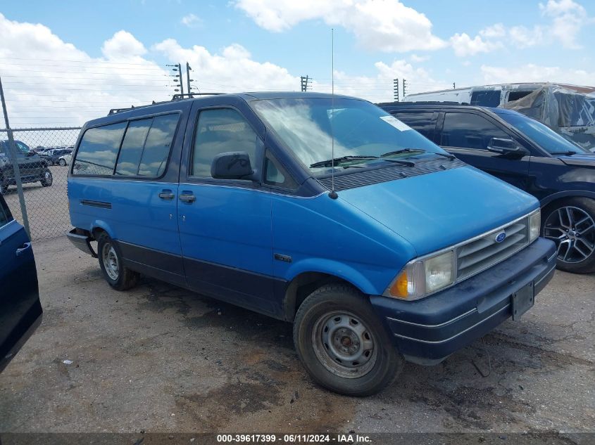 1993 Ford Aerostar VIN: 1FMDA41X3PZA56047 Lot: 39617399