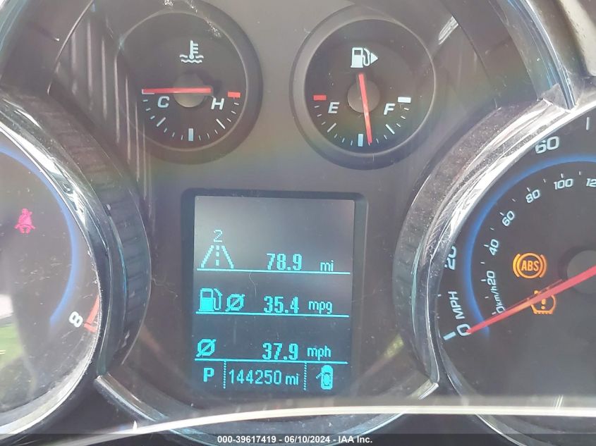 2012 Chevrolet Cruze 1Lt VIN: 1G1PF5SC3C7361471 Lot: 39617419