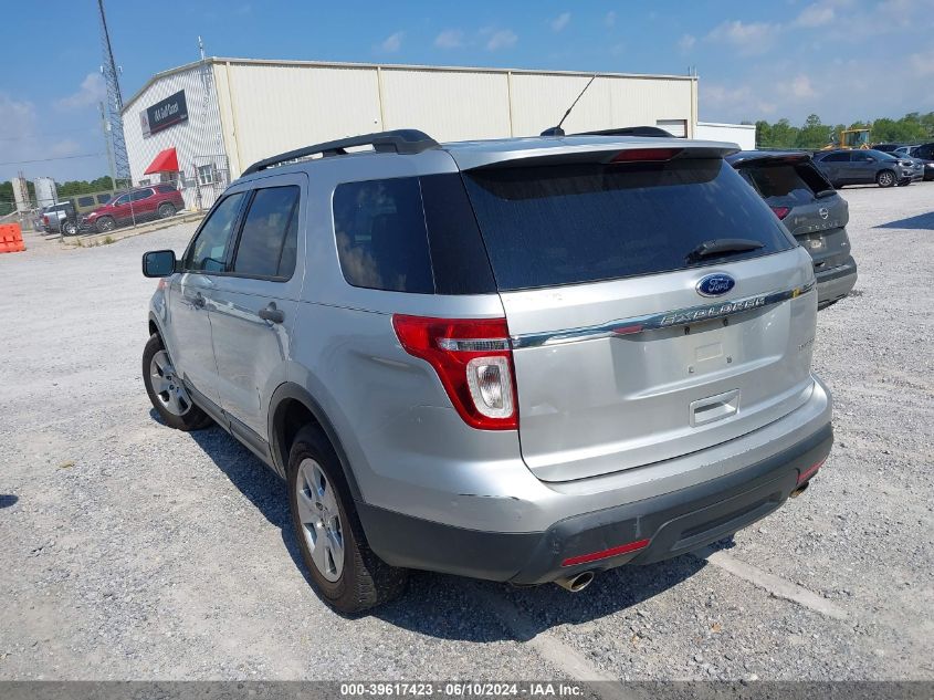 2013 Ford Explorer VIN: 1FM5K7B80DGB16481 Lot: 39617423