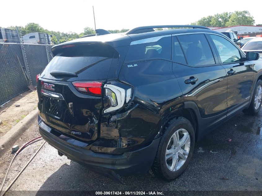 2018 GMC Terrain Sle Diesel VIN: 3GKALUEU2JL242991 Lot: 39617424