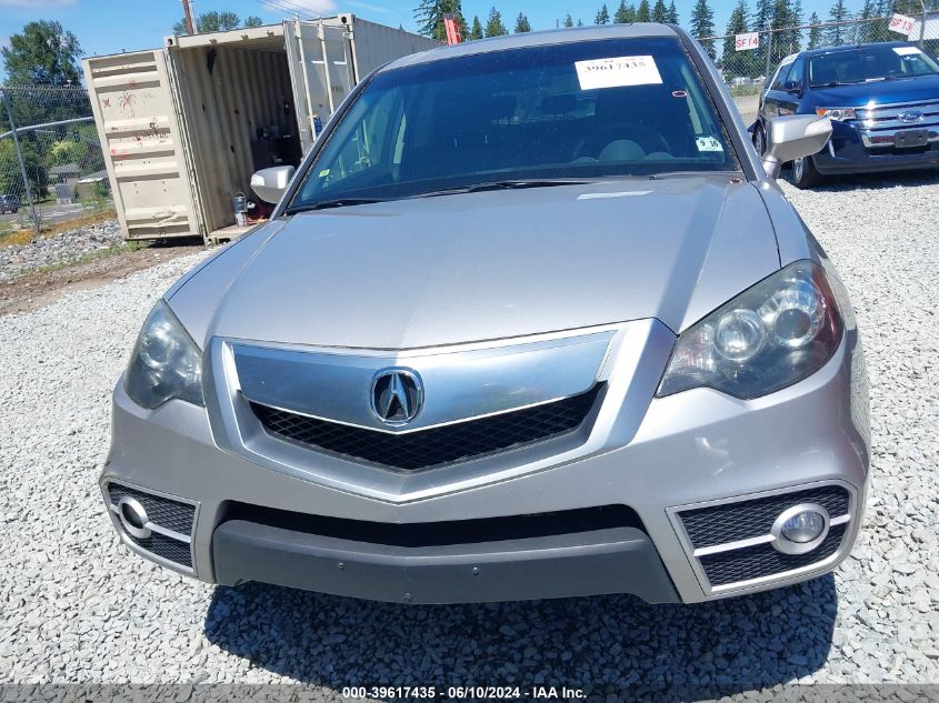 2011 Acura Rdx VIN: 5J8TB1H26BA007892 Lot: 39617435