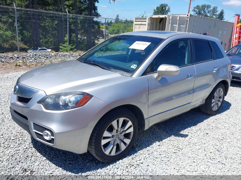 2011 Acura Rdx VIN: 5J8TB1H26BA007892 Lot: 39617435