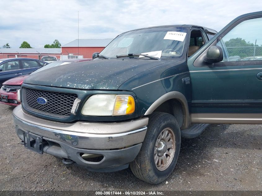 2002 Ford F-150 Lariat/Xlt VIN: 1FTRW08L12KA99844 Lot: 39617444