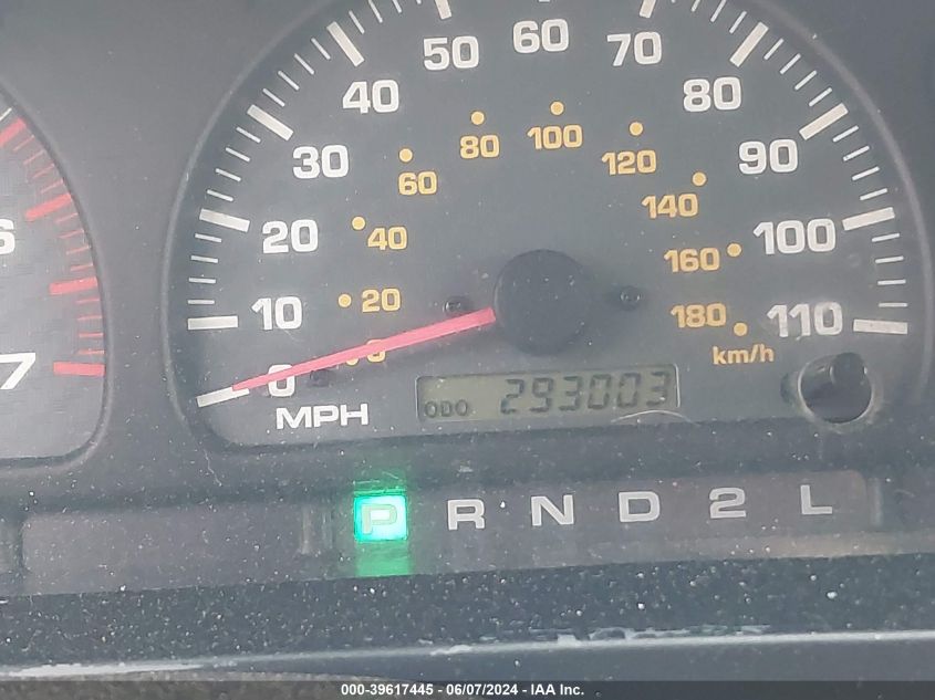 2000 Toyota 4Runner Sr5 V6 VIN: JT3HN86R9Y0284964 Lot: 39617445