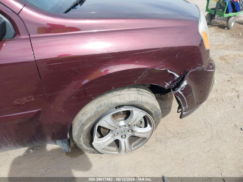 2012 Honda Pilot Ex-L VIN: 5FNYF4H5XCB053724 Lot: 39617462