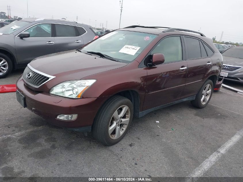 2008 Lexus Rx 350 VIN: JTJGK31U089851215 Lot: 39617464