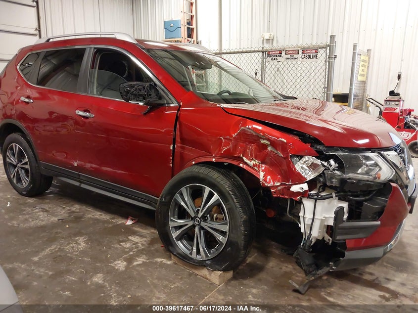 2019 Nissan Rogue Sv VIN: 5N1AT2MV1KC836829 Lot: 39617467