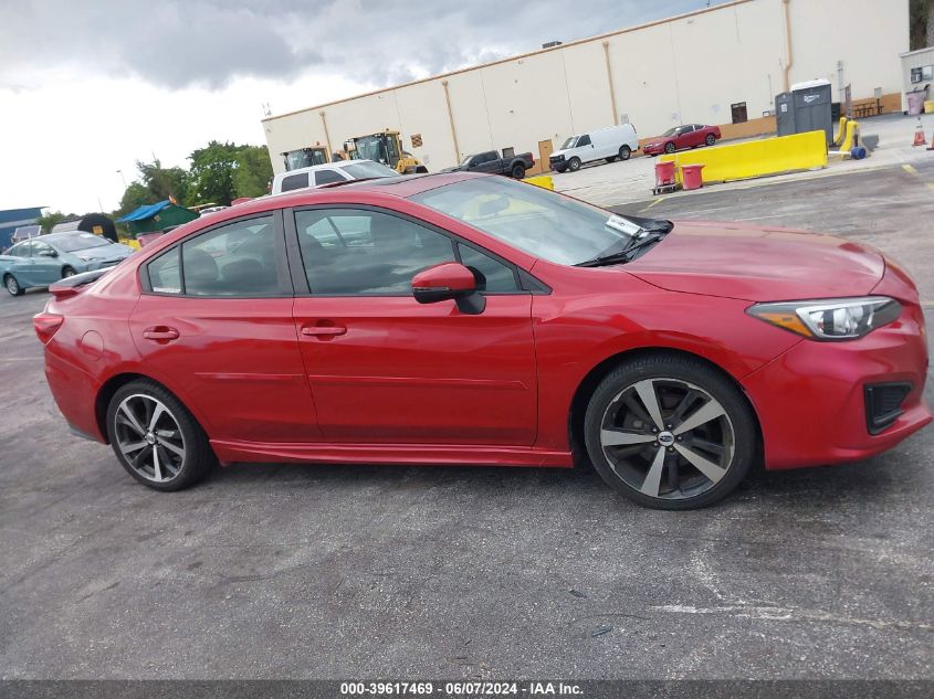 4S3GKAM62J3616652 | 2018 SUBARU IMPREZA