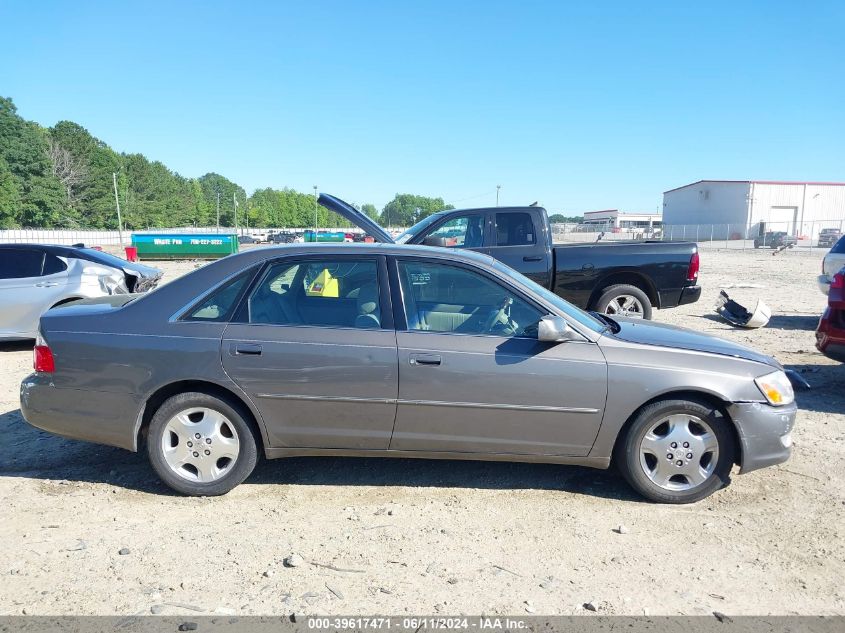 2003 Toyota Avalon Xls VIN: 4T1BF28B33U289490 Lot: 39617471