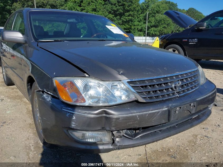 2003 Toyota Avalon Xls VIN: 4T1BF28B33U289490 Lot: 39617471