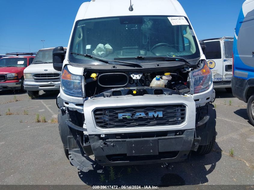 2022 Ram Promaster 2500 High Roof 136 Wb VIN: 3C6LRVCG4NE119488 Lot: 39617472