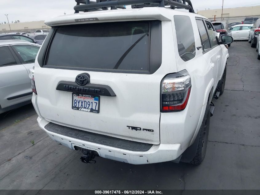 2022 Toyota 4Runner Trd Pro VIN: JTELU5JR7N5991439 Lot: 39617475