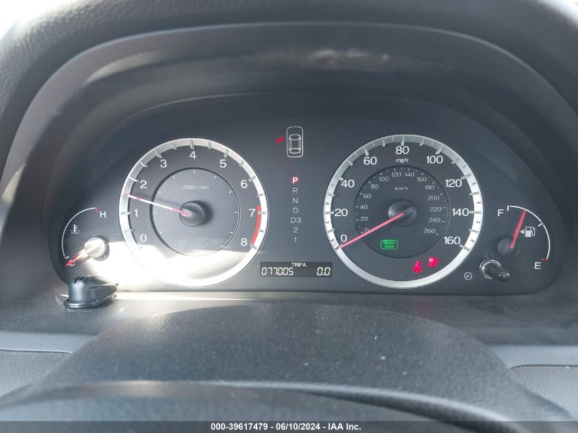 2009 Honda Accord 2.4 Lx-P VIN: JHMCP26469C009729 Lot: 39617479