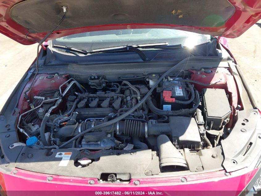 2022 Honda Accord Sport VIN: 1HGCV1F32NA056532 Lot: 39617482