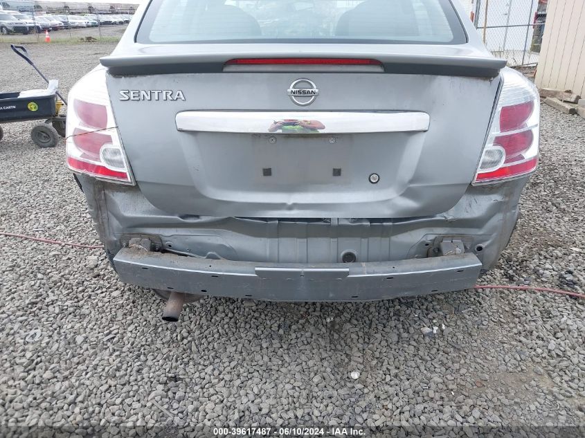 2011 Nissan Sentra 2.0 VIN: 3N1AB6APXBL719469 Lot: 39617487