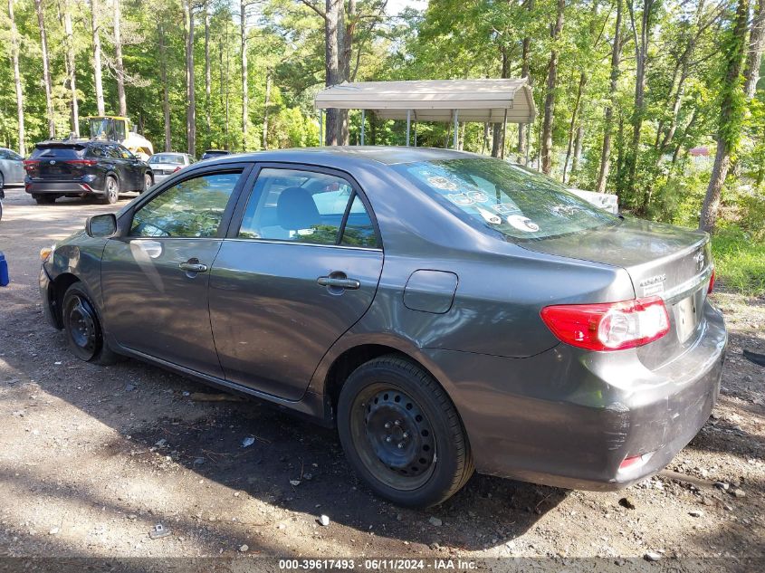 2013 Toyota Corolla Le VIN: 5YFBU4EE8DP081897 Lot: 39617493