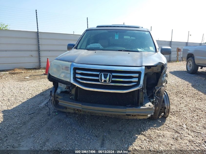 2013 Honda Pilot Touring VIN: 5FNYF3H96DB001117 Lot: 39617496