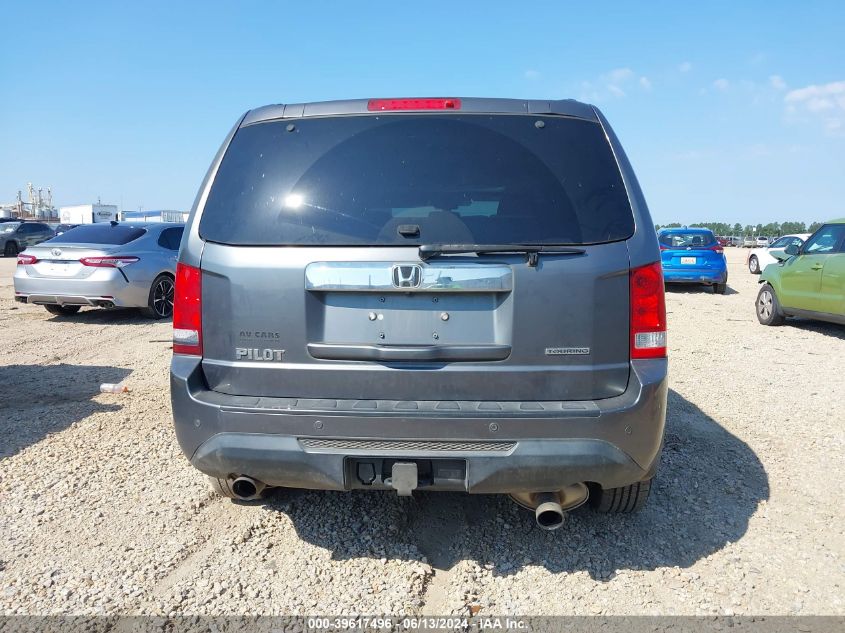 2013 Honda Pilot Touring VIN: 5FNYF3H96DB001117 Lot: 39617496