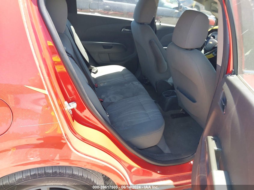 2012 Chevrolet Sonic 2Lt VIN: 1G1JC6SH0C4100624 Lot: 39617505