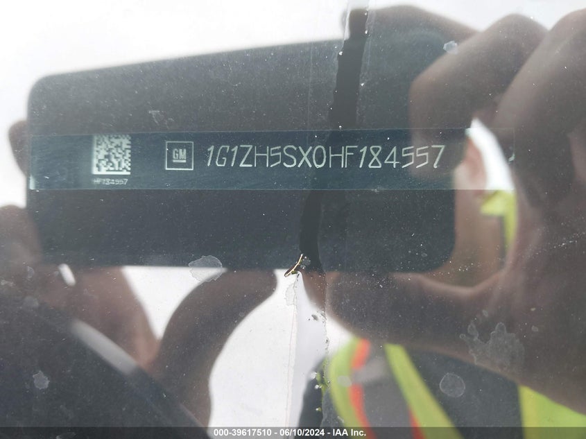 2017 Chevrolet Malibu Premier VIN: 1G1ZH5SX0HF184557 Lot: 39617510