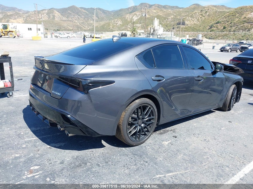2023 LEXUS IS 500 5.0L V-8 DI, DOHC, V(VIN: JTHAP1D24P5004503