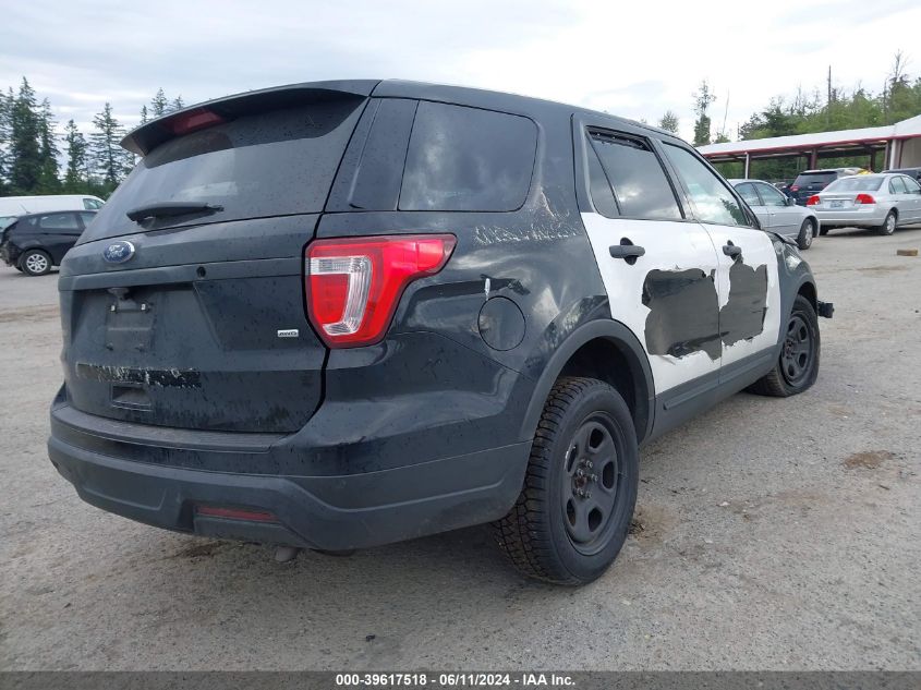 2018 Ford Explorer Police Interceptor VIN: 1FM5K8AR9JGB47530 Lot: 39617518