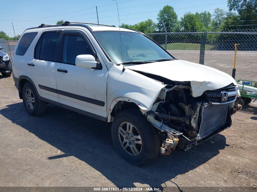 2003 Honda Cr-V Ex VIN: SHSRD788X3U142854 Lot: 39617531