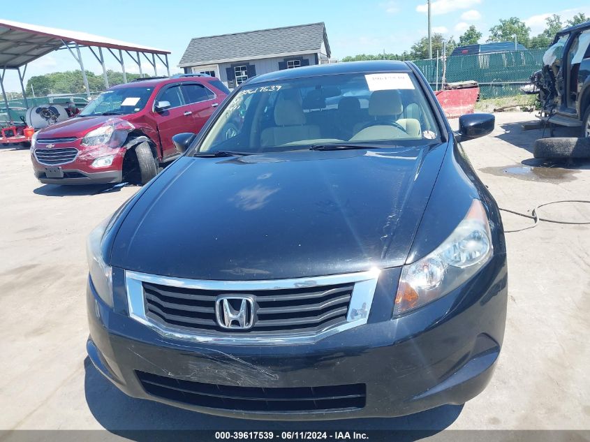 2010 Honda Accord 2.4 Lx VIN: 1HGCP2F33AA140952 Lot: 39617539