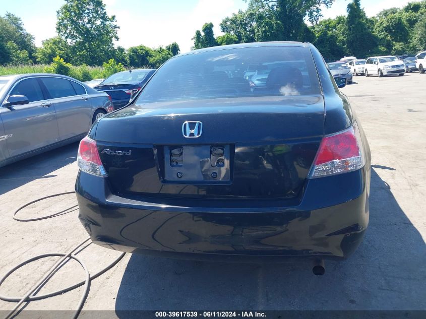 2010 Honda Accord 2.4 Lx VIN: 1HGCP2F33AA140952 Lot: 39617539