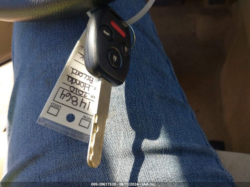 2010 Honda Accord 2.4 Lx VIN: 1HGCP2F33AA140952 Lot: 39617539