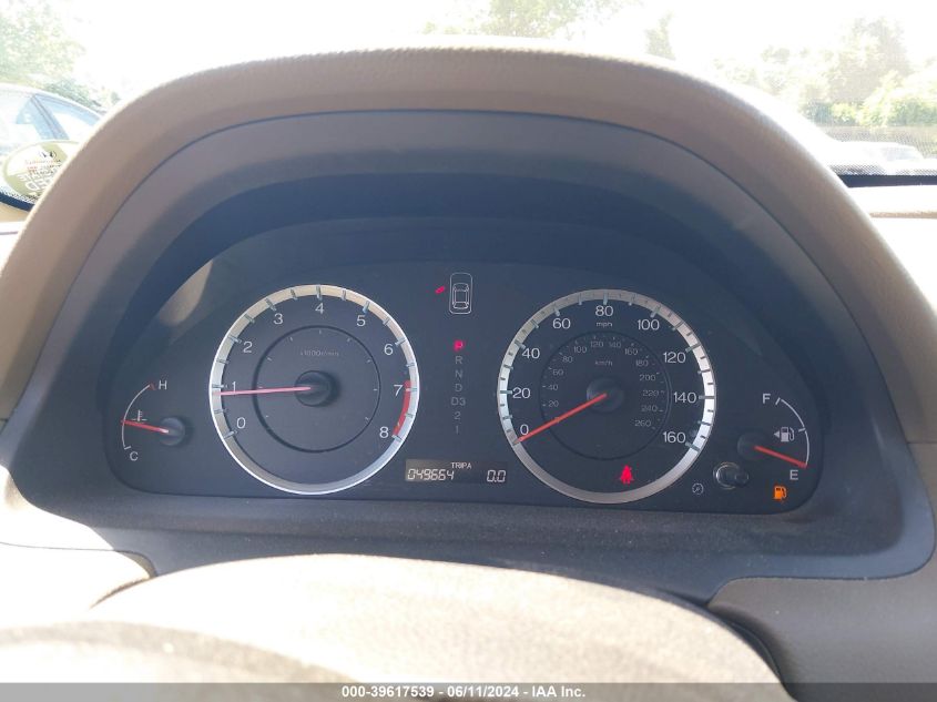 2010 Honda Accord 2.4 Lx VIN: 1HGCP2F33AA140952 Lot: 39617539