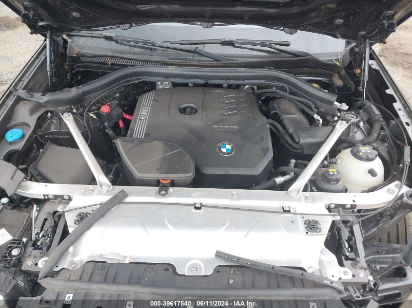 2022 BMW X3 xDrive30I VIN: WBX57DP07NN167130 Lot: 39617540