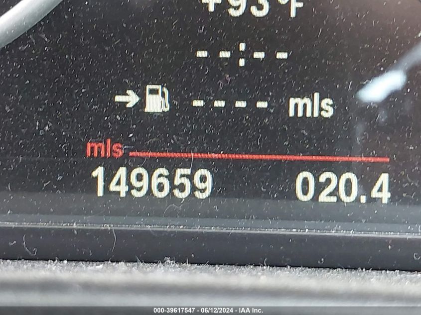 2011 BMW 535I VIN: WBAFR7C55BC804650 Lot: 39617547