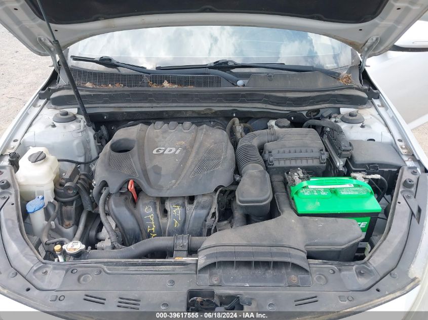 2013 Kia Optima Lx VIN: 5XXGM4A74DG208327 Lot: 39617555