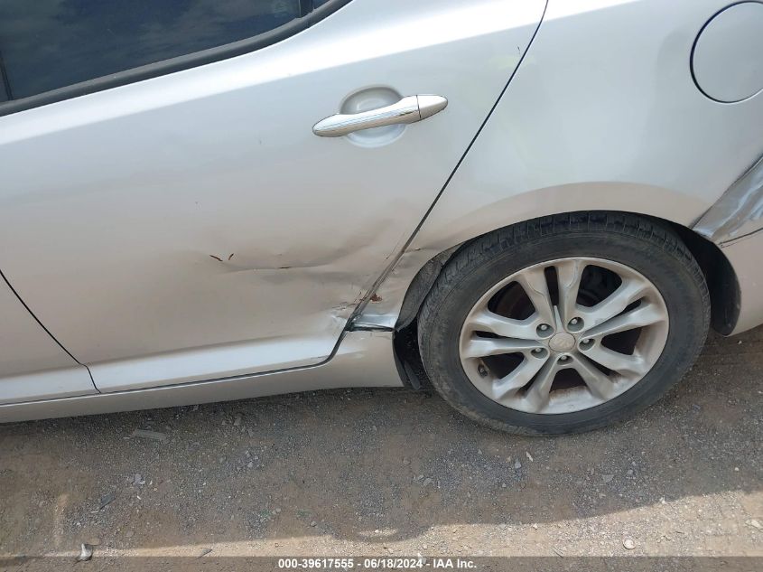 2013 Kia Optima Lx VIN: 5XXGM4A74DG208327 Lot: 39617555