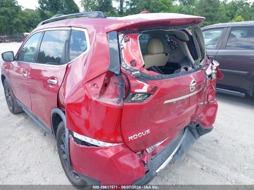 2017 Nissan Rogue Sv VIN: 5N1AT2MV1HC833275 Lot: 39617571