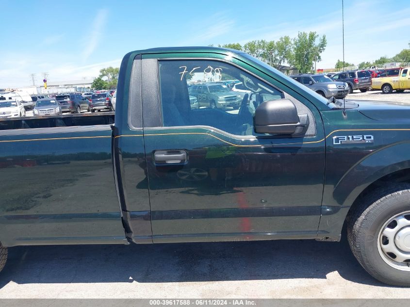 2017 Ford F-150 Xl VIN: 1FTMF1CF3HKC37765 Lot: 39617588