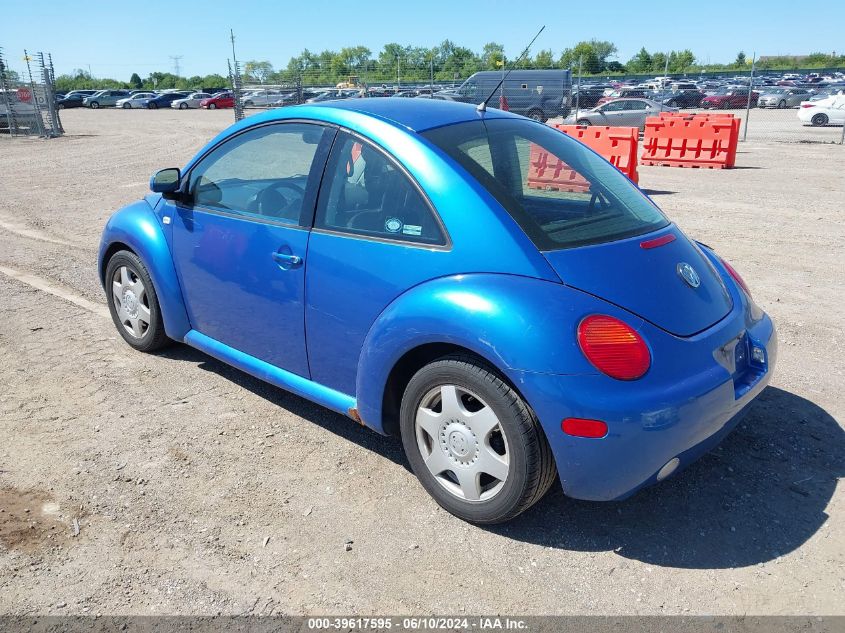 1999 Volkswagen New Beetle Gls VIN: 3VWCA21C3XM469165 Lot: 39617595