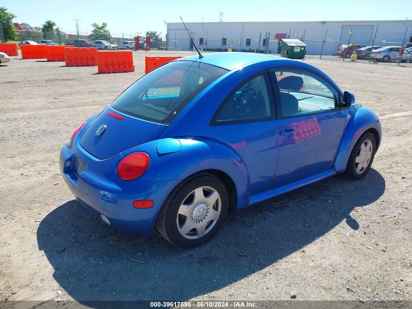 1999 Volkswagen New Beetle Gls VIN: 3VWCA21C3XM469165 Lot: 39617595