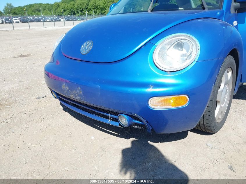 1999 Volkswagen New Beetle Gls VIN: 3VWCA21C3XM469165 Lot: 39617595