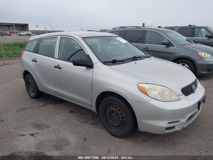 2003 Toyota Matrix Standard VIN: 2T1KR32E73C161867 Lot: 39617598