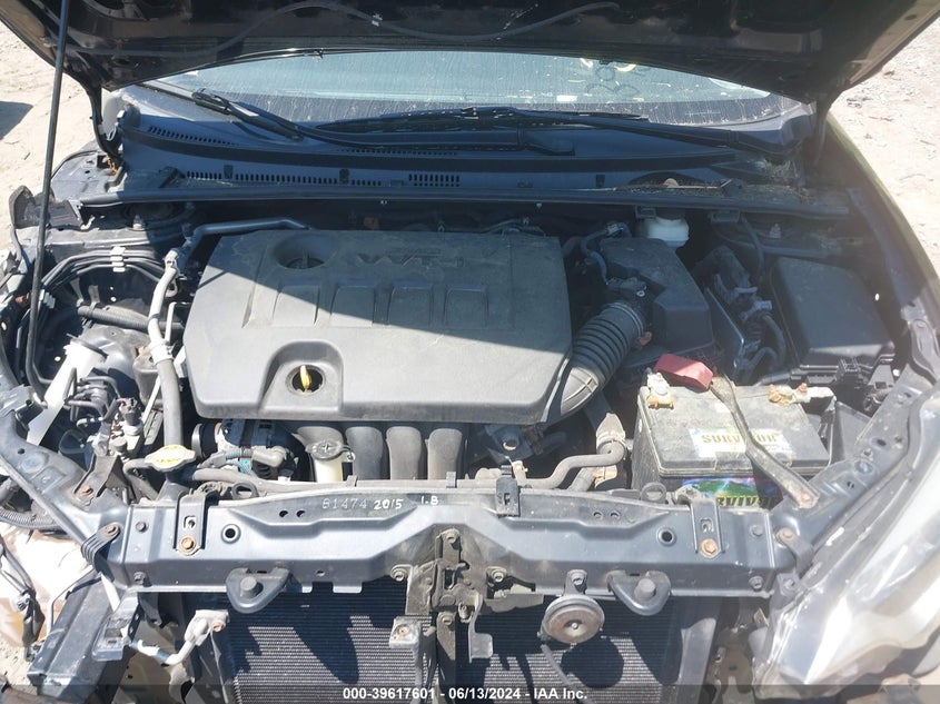 2015 Toyota Corolla Le VIN: 2T1BURHE7FC450826 Lot: 39617601