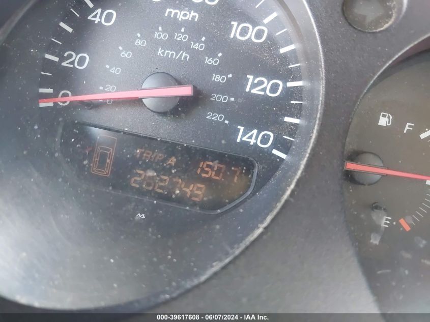 2002 Acura Mdx VIN: 2HNYD18402H527842 Lot: 39617608