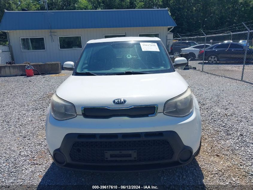2016 Kia Soul VIN: KNDJN2A25G7317887 Lot: 39617610