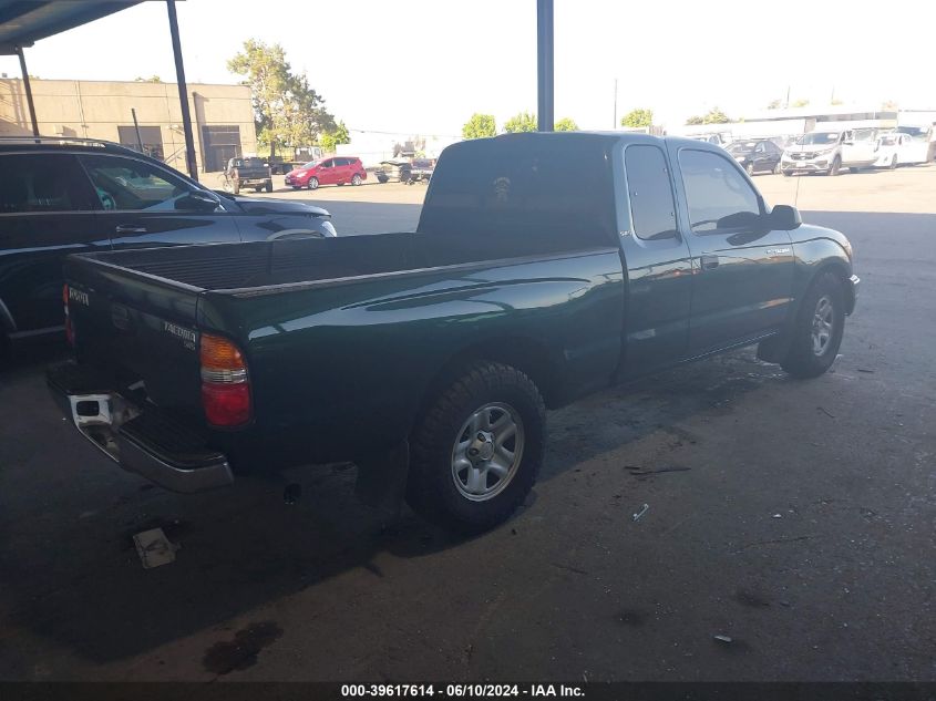 2004 Toyota Tacoma VIN: 5TEVL52N94Z326050 Lot: 39617614