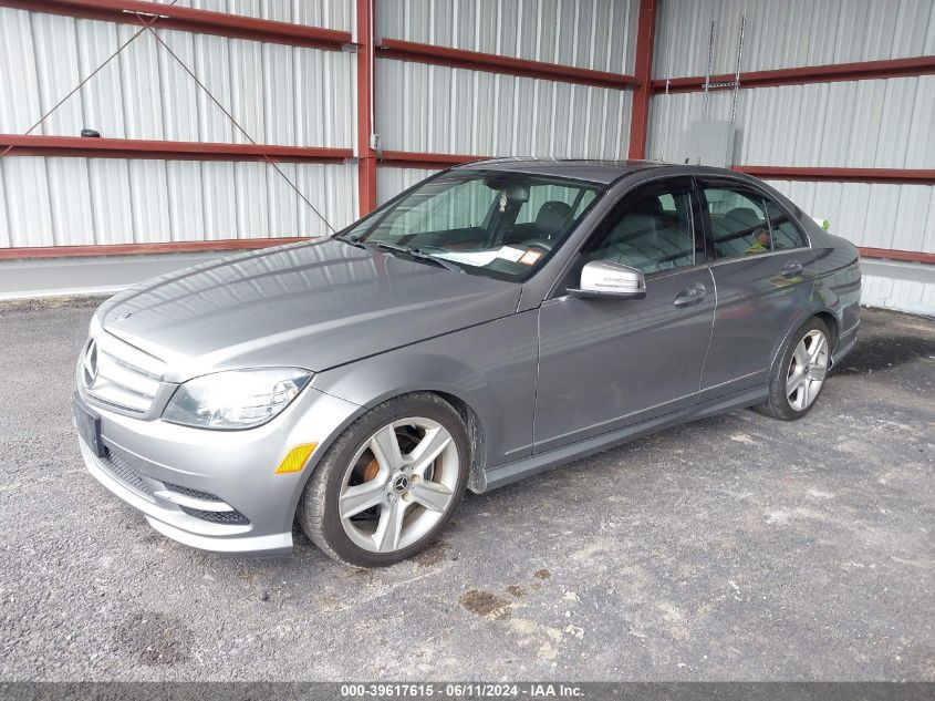 2011 Mercedes-Benz C 300 Luxury 4Matic/Sport 4Matic VIN: WDDGF8BB7BR140058 Lot: 39617615