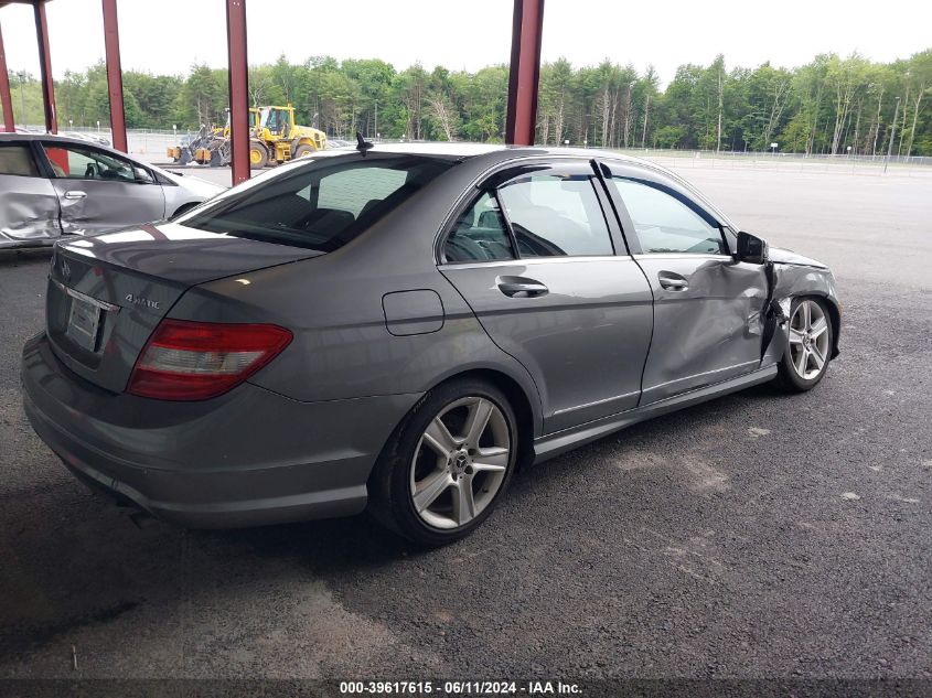 2011 Mercedes-Benz C 300 Luxury 4Matic/Sport 4Matic VIN: WDDGF8BB7BR140058 Lot: 39617615